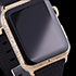 Дисплей в Apple Watch Caviar Firenze Leather