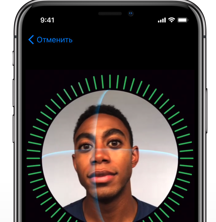 Face ID работает на основе технологий камеры TrueDepth