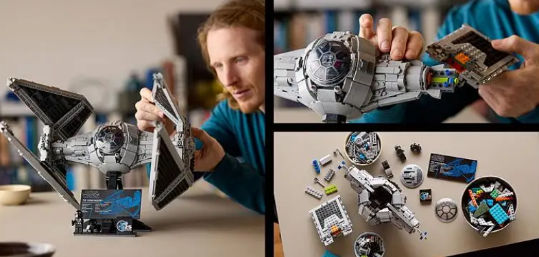 Star wars lego tie interceptor best sale