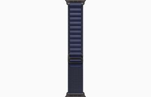 Apple Watch Ultra 2 (2024) // 49мм GPS + Cellular // Корпус из черного титана, ремешок Alpine Loop цвета "морской синий", L