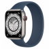 Apple Watch Series 7 // 45мм GPS + Cellular // Корпус из титана, монобраслет цвета «синий омут»