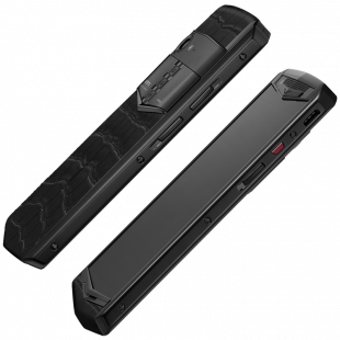 Vertu Aster P Gothic Titanium Matt Black Alligator
