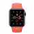 Купить Apple Watch Series 5 // 40мм GPS // Корпус из алюминия цвета «серый космос», спортивный ремешок цвета «спелый клементин»
