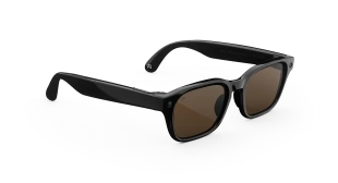 Умные очки Meta* Adventurer, оправа Classic Black, коричневые линзы
