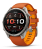 Мультиспортивные часы Garmin Fenix 9 Pro (47mm), титановый корпус, оранжевый силиконовый ремешок (Autumn Orange/Spark Orange) Мультиспортивные часы Garmin Fenix 9 Pro (47mm), титановый корпус, оранжевый силиконовый ремешок (Autumn Orange/Spark Orange)