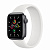 Купить Apple Watch SE // 40мм GPS // Корпус из алюминия цвета «серый космос», монобраслет белого цвета (2020)