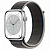 Купить Apple Watch Series 8 // 45мм GPS // Корпус из алюминия серебристого цвета, спортивный браслет цвета "темная ночь"