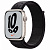 Купить Apple Watch Series 7 // 45мм GPS // Корпус из алюминия цвета «сияющая звезда», спортивный браслет Nike чёрного цвета