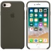 Силиконовый чехол для iPhone 7/8, тёмно-оливковый цвет, оригинальный Apple, оригинальный Apple