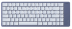 Клавиатура Lofree Flow 2, 84 клавиши, для Mac (Nebula)