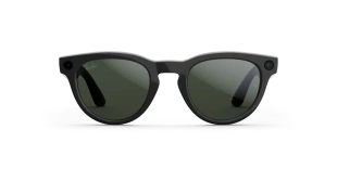 Умные очки Ray-Ban  Headliner (2-gen) (Черная глянцевая оправа, прозрачно-графитово-зеленые фотохромные линзы)