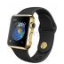 Apple Watch Edition 38мм, 18-каратное жёлтое золото, черный спортивный ремешок