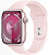 Купить Apple Watch Series 9 // 45мм GPS // Корпус из алюминия розового цвета, спортивный ремешок светло-розового цвета