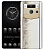 Телефон Vertu METAVERTU 2 Max, 1Tb, Luxury Custom-Made Gold Plain Weave With Diamonds, White Ceramic, Himalayan Crocodile Leather