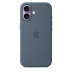 Силиконовый чехол MagSafe для iPhone 17 (Anchor Blue)