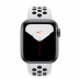 Apple Watch Series 5 // 40мм GPS // Корпус из алюминия цвета «серый космос», спортивный ремешок Nike цвета «чистая платина/чёрный»