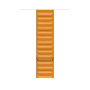 40мм M/L Кожаный ремешок цвета «Золотой апельсин» со скрытой магнитной застежкой для Apple Watch