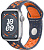 Купить Apple Watch Series 9 // 45мм GPS // Корпус из алюминия серебристого цвета, спортивный ремешок Nike цвета "синее пламя"
