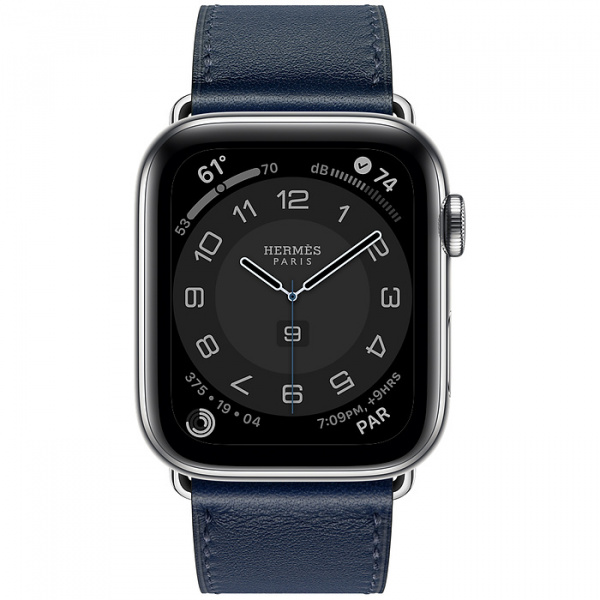 Apple Watch Series 6 Hermes 44 GPS Cellular Simple Tour Swift Navy