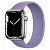 Купить Apple Watch Series 7 // 45мм GPS + Cellular // Корпус из нержавеющей стали серебристого цвета, монобраслет цвета «английская лаванда»