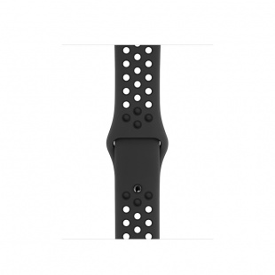 Apple Watch Series 5 // 40мм GPS // Корпус из алюминия цвета «серый космос», спортивный ремешок Nike цвета «антрацитовый/чёрный»