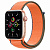 Купить Apple Watch SE // 44мм GPS + Cellular // Корпус из алюминия золотого цвета, cпортивный браслет цвета «Кумкват» (2020)