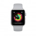 Apple Watch Series 3 // 42мм GPS // Корпус из серебристого алюминия, спортивный ремешок дымчатого цвета (MQL02)