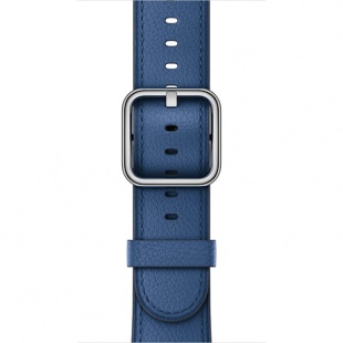 38/40мм Кожаный ремешок цвета «синий сапфир» с классической пряжкой для Apple Watch