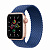 Купить Apple Watch SE // 40мм GPS + Cellular // Корпус из алюминия золотого цвета, плетёный монобраслет цвета «Атлантический синий» (2020)