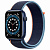 Купить Apple Watch Series 6 // 44мм GPS // Корпус из алюминия синего цвета, спортивный браслет цвета «Тёмный ультрамарин»