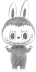 Игрушка MEGA LABUBU 400% Sketch