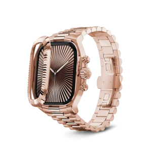 Корпус Golden Concept для Apple Watch, 46 мм, Crown Edition, Rose Gold