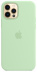 Силиконовый чехол MagSafe для iPhone 12 Pro, фисташковый цвет