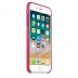 Кожаный чехол для iPhone 7+ (Plus)/8+ (Plus), цвет «розовая фуксия», оригинальный Apple
