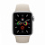 Купить Apple Watch Series 5 // 40мм GPS + Cellular // Корпус из алюминия серебристого цвета, спортивный ремешок бежевого цвета