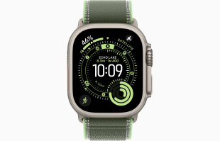 Apple Watch Ultra 3 (2025) // 49мм GPS+Cellular // Корпус из титана, ремешок Trail Loop зеленого цвета