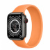 Apple Watch Series 7 // 41мм GPS + Cellular // Корпус из титана цвета «черный космос», монобраслет цвета «весенняя мимоза» Apple Watch Series 7 // 41мм GPS + Cellular // Корпус из титана цвета «черный космос», монобраслет цвета «весенняя мимоза»