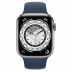 Apple Watch Series 7 // 45мм GPS + Cellular // Корпус из титана, спортивный ремешок цвета «синий омут»
