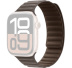 42мм S/M Ремешок FineWoven темного серо-коричневого цвета со скрытой магнитной застежкой для Apple Watch