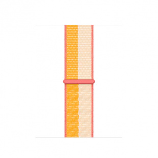 41мм Спортивный браслет цвета «Спелый маис/белый»  для Apple Watch