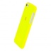 Накладка пластиковая XINBO для iPhone 5C толщина 0.5 мм лимонная