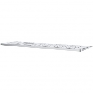 Клавиатура Apple Wireless Keyboard с цифровой панелью, Silver, Bluetooth (MQ052)