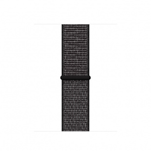 Apple Watch Series 5 // 44мм GPS + Cellular // Корпус из алюминия серебристого цвета, спортивный браслет Nike чёрного цвета