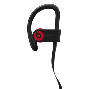 Беспроводные наушники PowerBeats3, коллекция Beats Decade, цвет «дерзкий чёрно-красный»