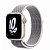 Купить Apple Watch Series 8 // 41мм GPS // Корпус из алюминия цвета "сияющая звезда", спортивный браслет Nike цвета "снежная вершина/черный"