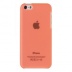 Накладка пластиковая XINBO для iPhone 5C толщина 0.5 мм оранжевая