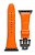 Ремешок Golden Concept для Apple Watch, Leather (Orange/Black)