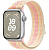 Купить Apple Watch Series 9 // 41мм GPS // Корпус из алюминия серебристого цвета, спортивный браслет Nike цвета "сияющая звезда/розовый"