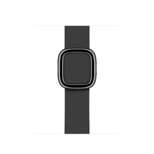Apple Watch Series 5 // 40мм GPS + Cellular // Корпус из нержавеющей стали золотого цвета, ремешок черного цвета, с современной пряжкой (Modern Buckle), размер ремешка M