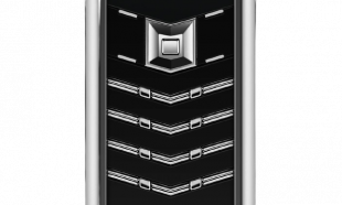 Телефон Vertu Signature V, Alligator Skin (Matt Black/Черный)